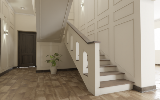 Дизайн интерьера 2-х этажного коттеджа в пос. малый Исток